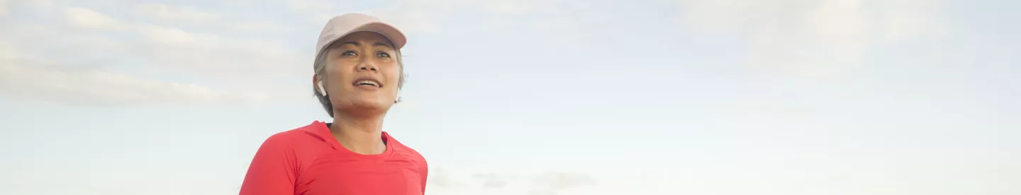 woman running